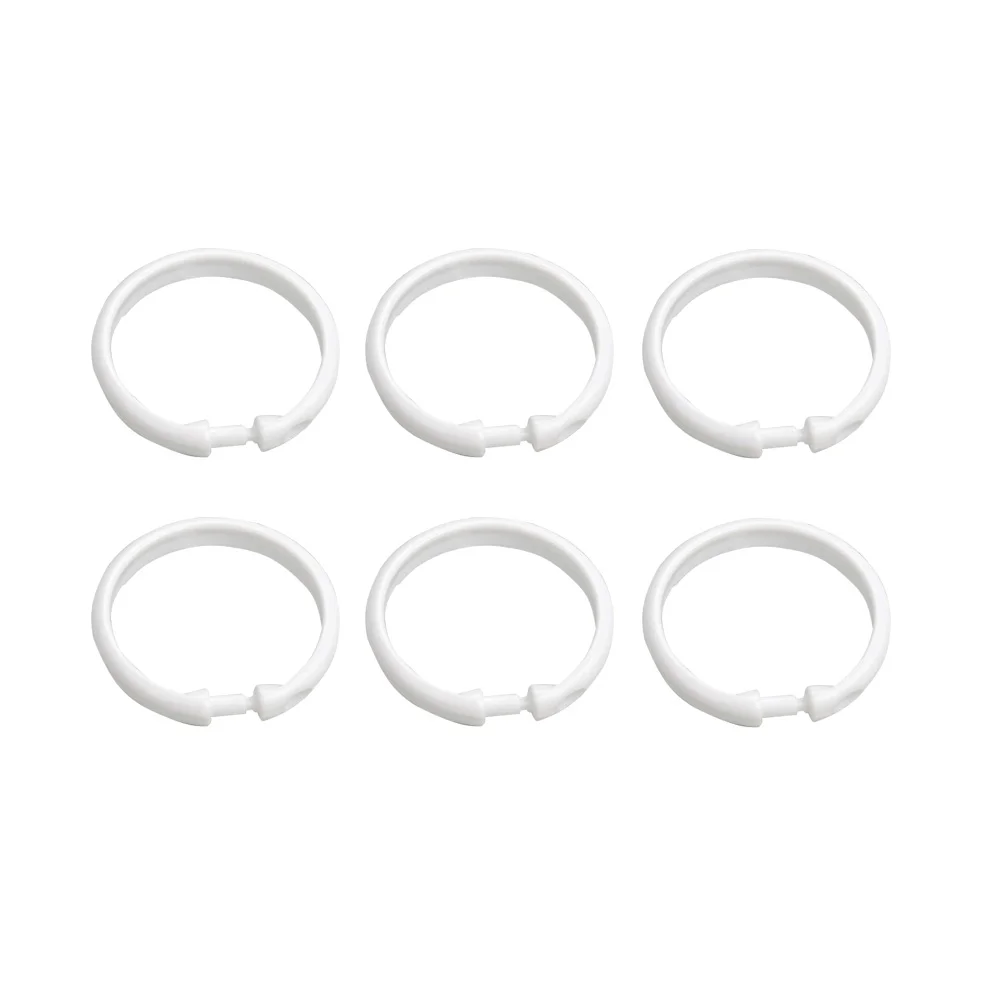 

Curtain Rings Shower Drape Ring Bath Eyelet Hooks Hookhanger Drapery Curtains Grommet Slidingrod Clip Rods Hangers Window O
