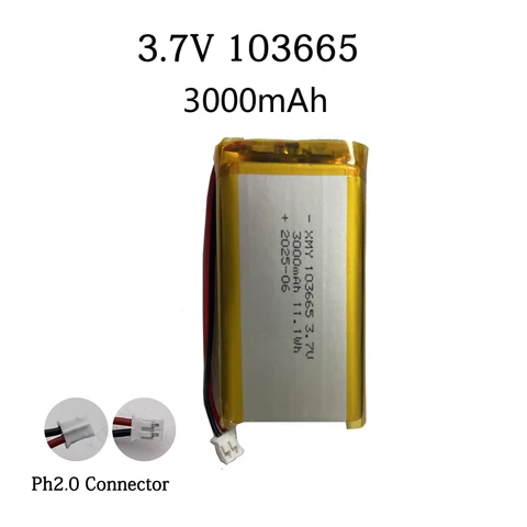 Литиевая батарея YTBNA 3,7В 3000 мАч