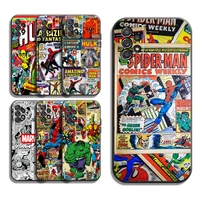 avengers marvel phone cases for samsung galaxy s20 fe s20 lite s8 plus s9 plus s10 s10e s10 lite m11 m12 funda soft tpu coque