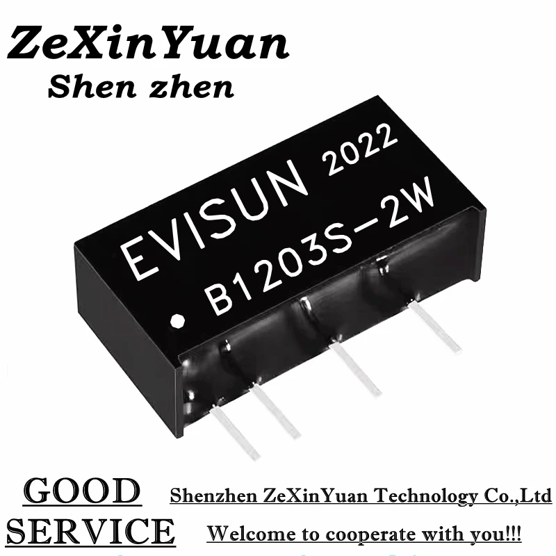 

5PCS/10PCS/20PCS B1203S-2WR3 B1203S-2WR2 B1203S-2W B1203S SIP-4 12V TO 3.3V 2W DC-DC isolapted power module