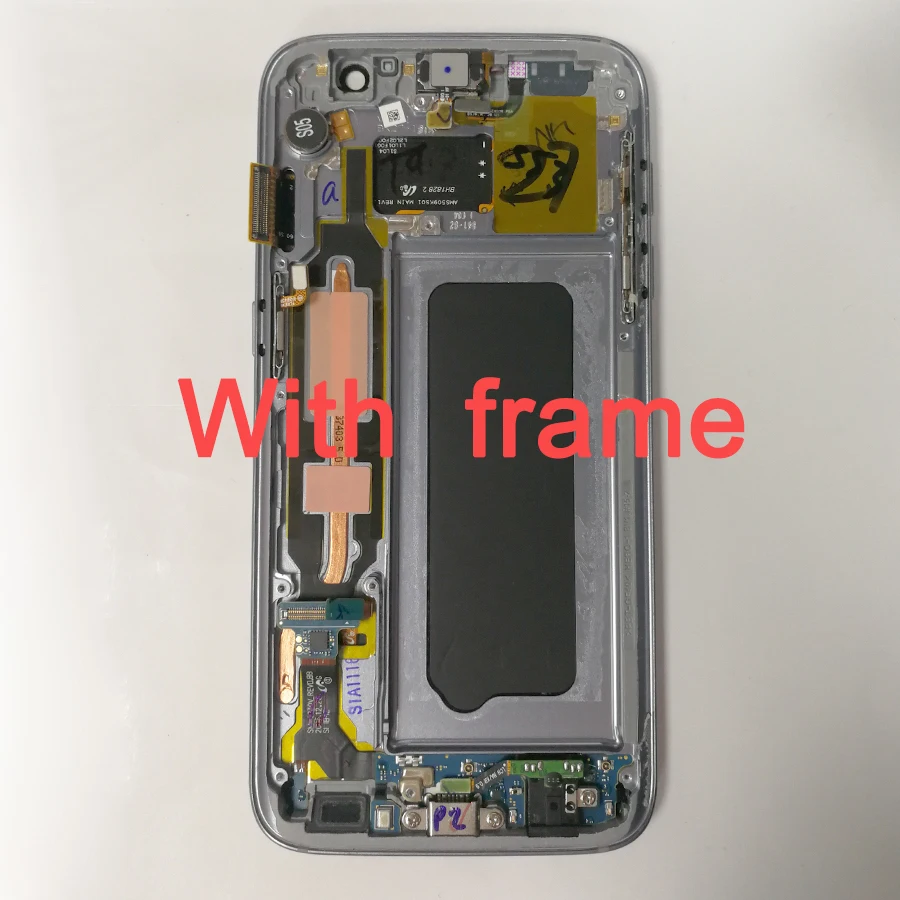 ЖК-дисплей AMOLED для Samsung Galaxy S7 G930FD сенсорный экран с дигитайзером в сборе Замена