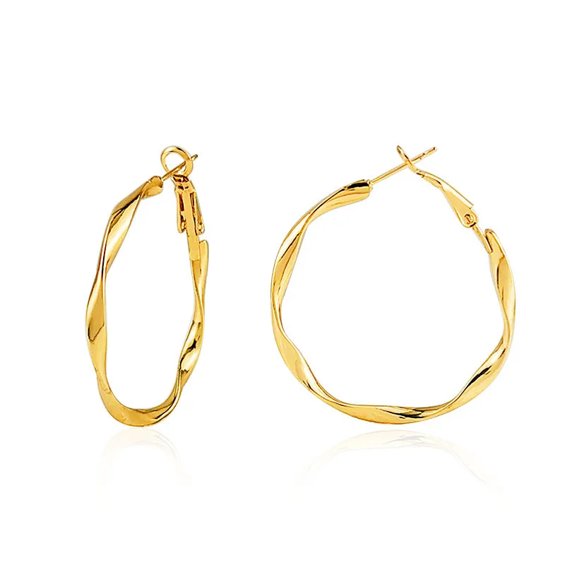 

Makersland Small Circle Hoop Earrings Fashion Korean Style Simple Round Loop Earrings For Women Jewelry Accessories Wholesale