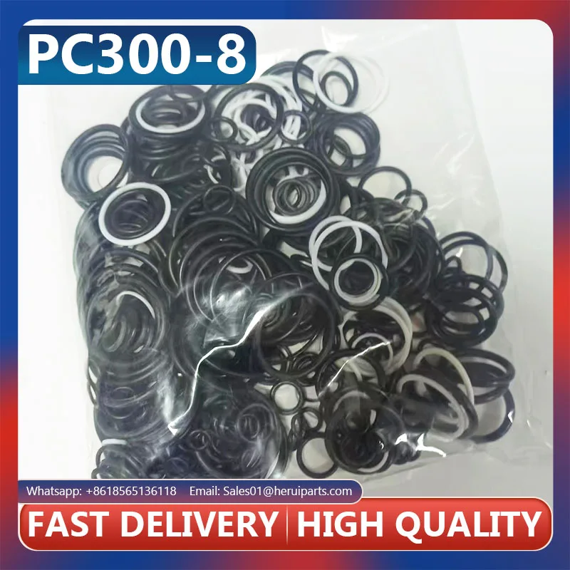 

Комплект уплотнений регулирующего клапана PC300-8 PC350-8, ремонтный комплект для PC300/350-8, уплотнительное кольцо сальника регулирующего клапана экскаватора