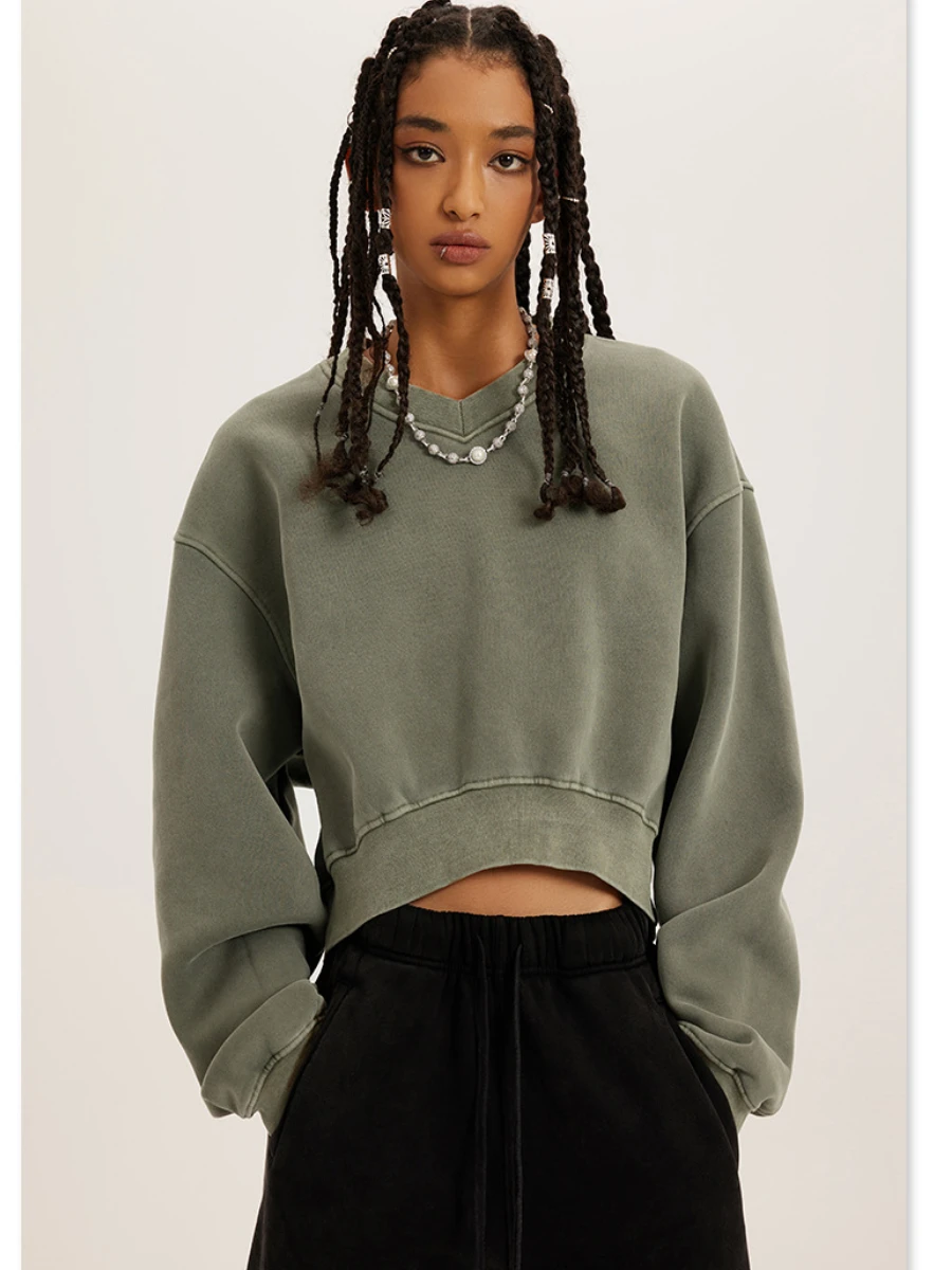 Флисовая женская толстовка Sumuyoo 380 г/м2 с V-образным вырезом