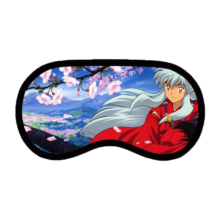 

Патч унисекс с мультяшным аниме Inuyasha, повязка на глаза для сна, повседневная маска для глаз, патч для глаз, милая удобная маска для глаз для подростков