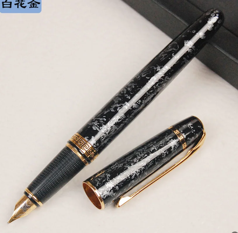 

Pen Zheng posture calligraphy fine pen business metal fountain pen D-6078