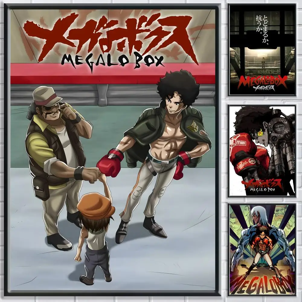 Фото Постер с изображением аниме M-MEGALOBOX, HD, самоклеящийся, водонепроницаемый, настенный декор, идеально подходит для дома, офиса, общежития, спальни, отличный подарок №1