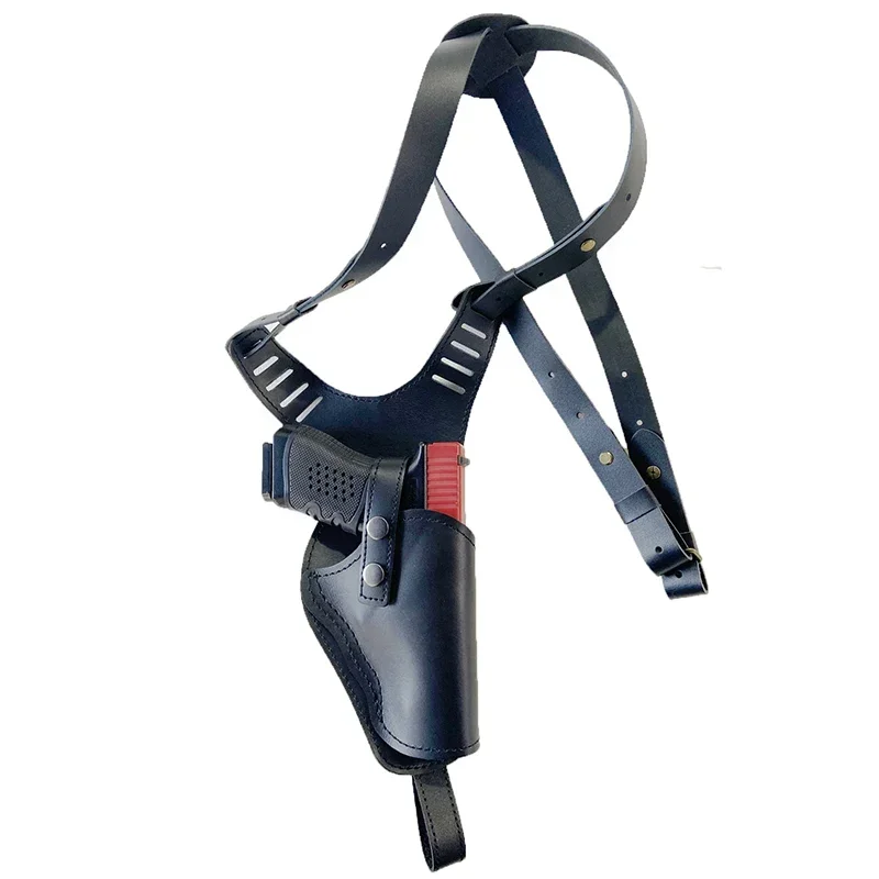 Тактическая кобура для пистолета страйкбольная Скрытая Кожаная НАПЛЕЧНАЯ M9 M1911 P1