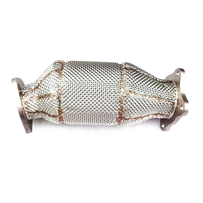 

Выхлопная труба для Audi A4/A5/Q5 B9 2,0 T 2017-2021, выхлопная труба из нержавеющей стали с высоким потоком, выхлопная труба с катализатором для автомобиля