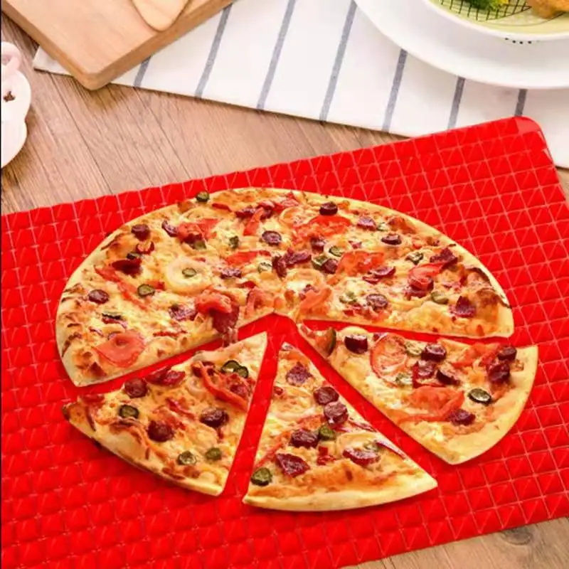 

Silicone Multifunctional BBQ Pizza Mat Pyramid Microwave Oven Baking Placemat Tray Sheet Kitchen Baking Tools Bakeware Moulds