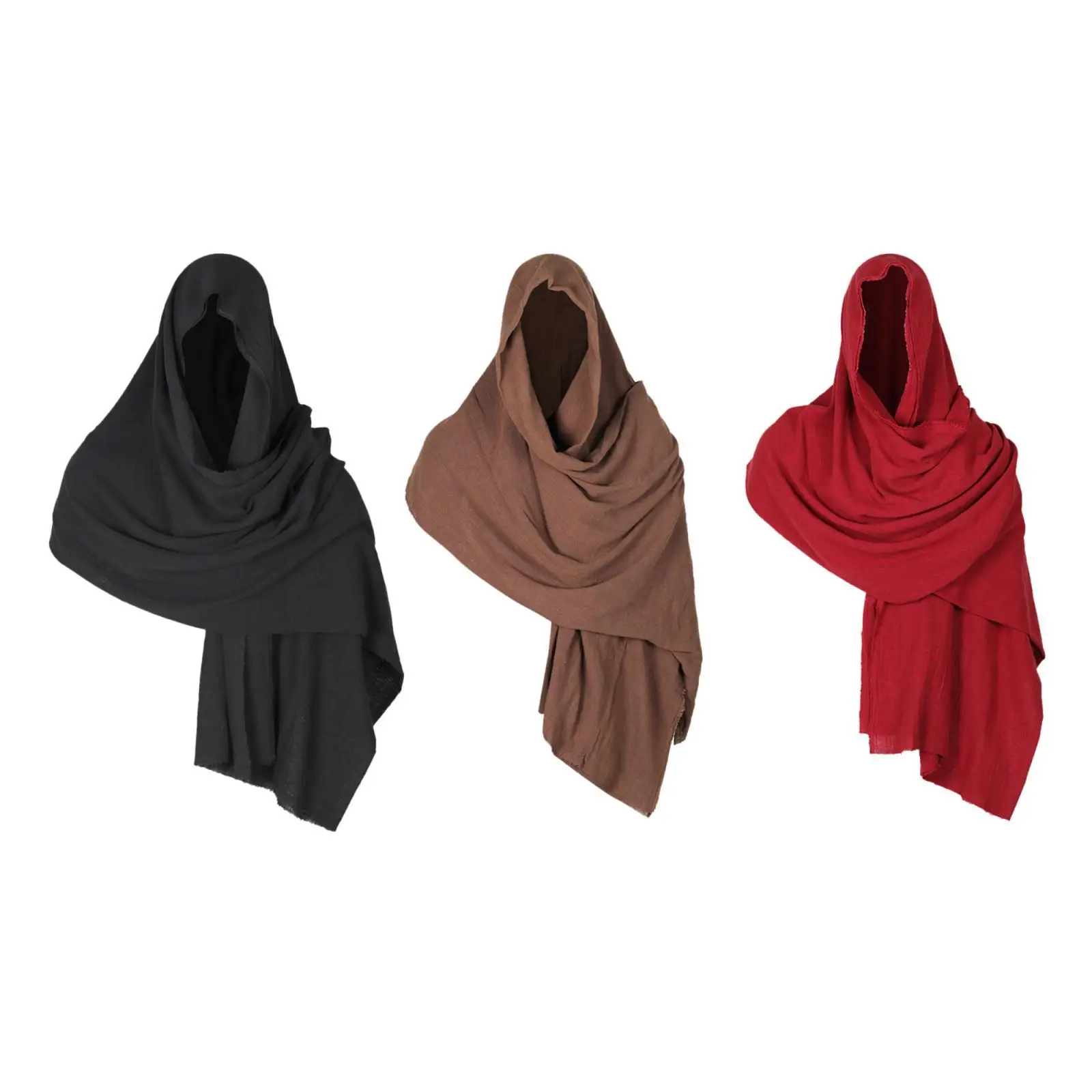 

Винтажный стиль средневековая накидка с капюшоном фото реквизит панк ужас для косплея Хэллоуина