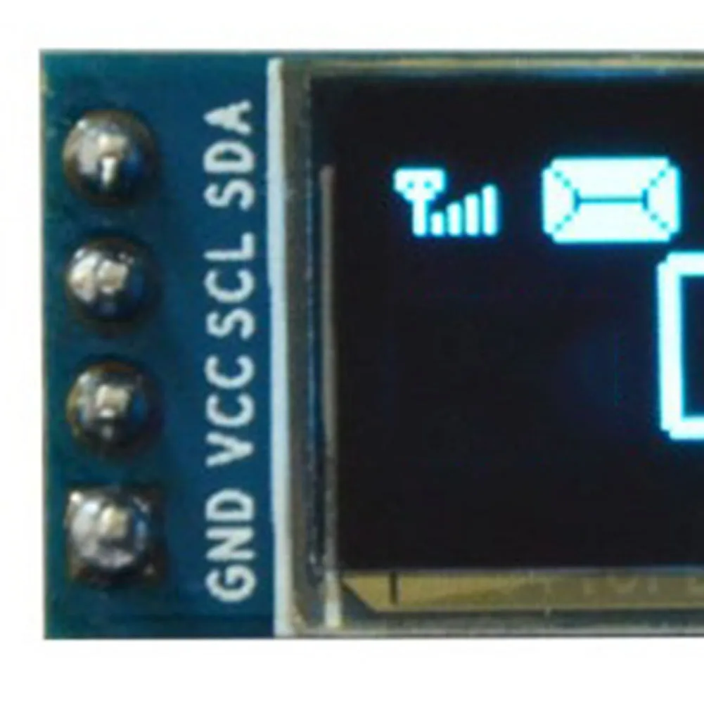 Белый 0 91-дюймовый OLED-электронный I2C 128x32 IIC цифровой запасной модуль высокого