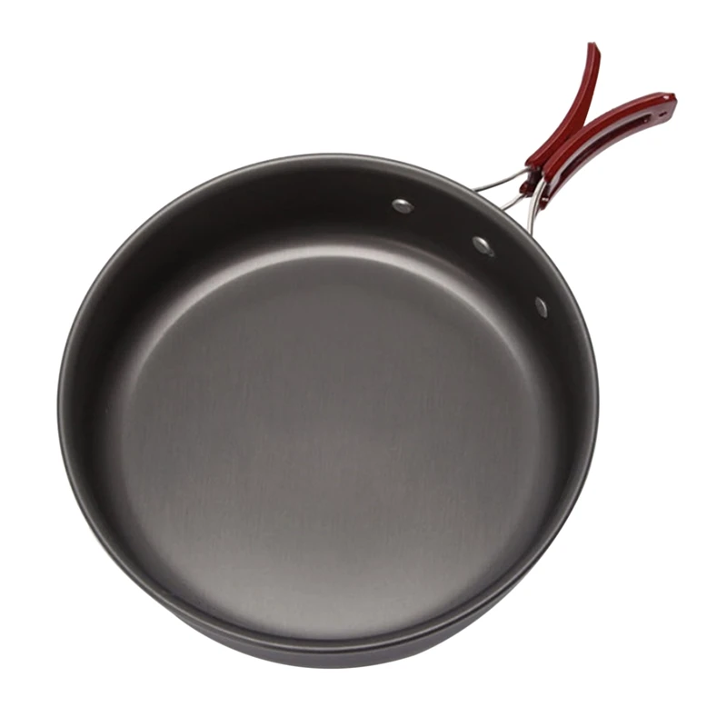 

Camping Fry Pan Outdoor Camping Portable Non-Stick Cooking Picnic Hiking Cookware Kitchen Utensil Frying Pan