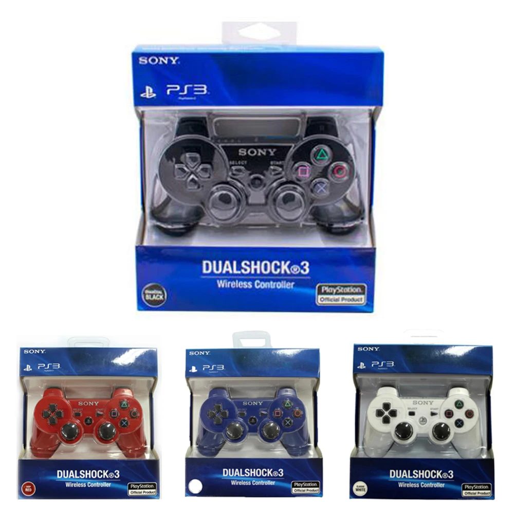 

Sony PS3 Controller Wireless Gamepad for Playstation3 Console Joystick Double Vibration Shock Joypad Mando Ps3 Free Shipping
