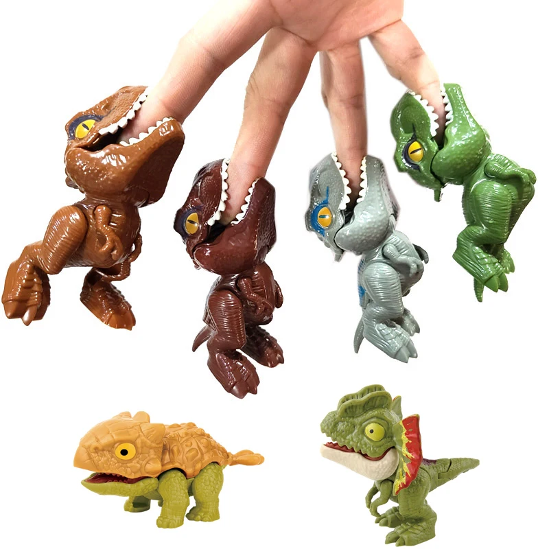 

Finger Biting Dinosaur Tyrannosaurus Rex Simulation Dinosaur Model Toys Biting Hand Fidget Toys Dino Movable Joints Gift