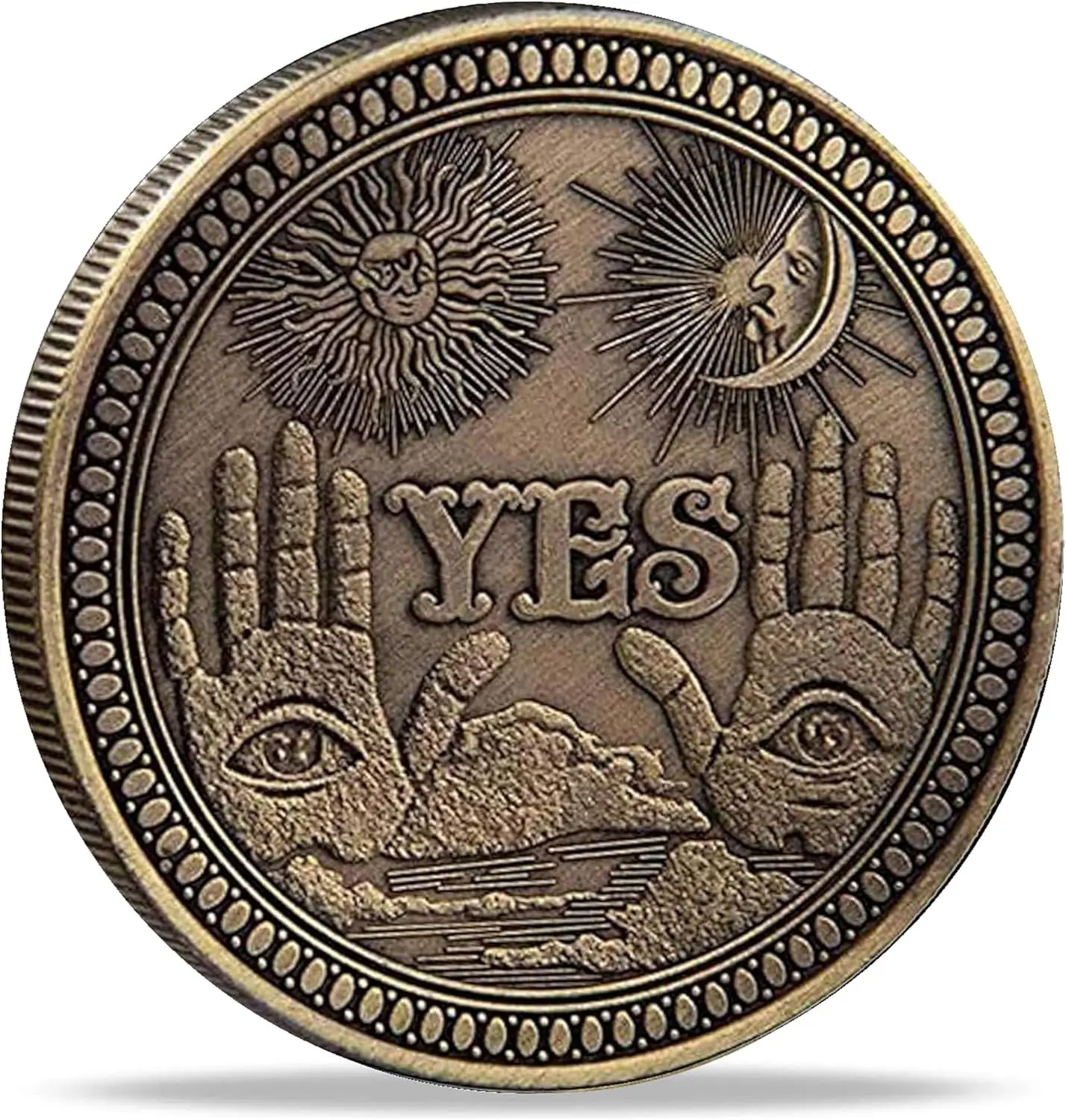 Да нет вызова создатель монет для гадания (бронза)