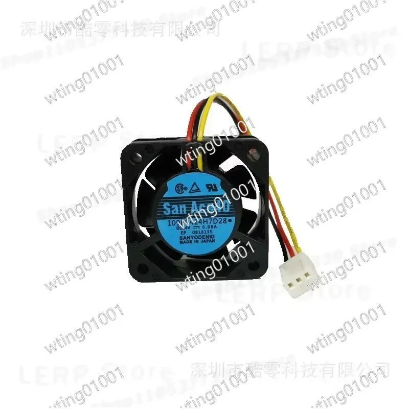 Фото Вентилятор охлаждения Sanyo 109P0424H7D20 D28 D01 D30 D27 D08 D06 D25 N7D04, 24 В постоянного тока, высокопроизводительный, бесшумный, на замену №1