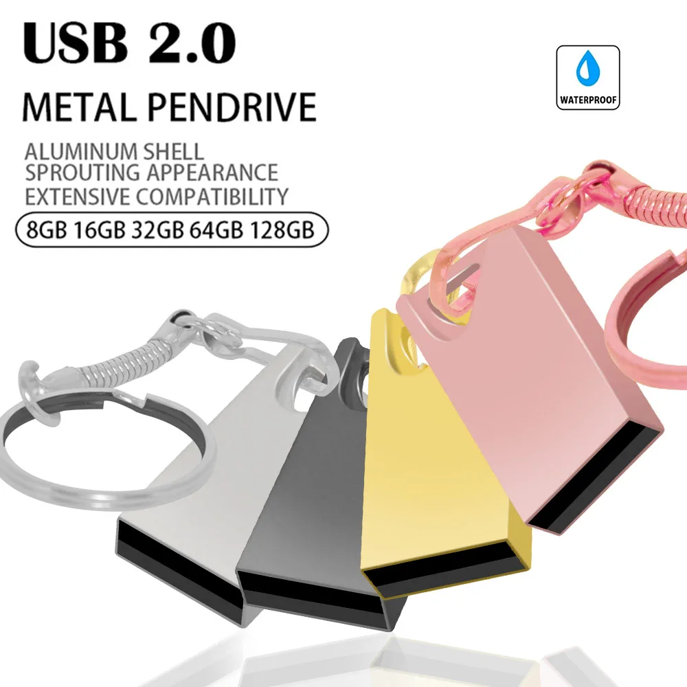 

Mini USB Flash Drive 32GB 64GB 128GB Pendrive 4gb 8gb 16gb tiny pen drive 2.0 usb stick 256gb memory disk for Laptop keychain