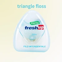 50m micro wax peppermint flavor dental flosser interdental brush teeth stick toothpicks floss pick oral hygiene clean wire