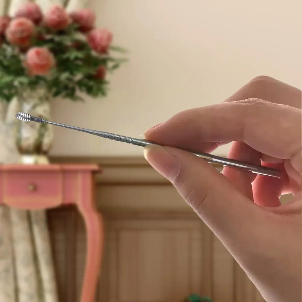 

1pcs Portable Steel Spring Ear Wax Remover Earwax Pick Ear Tools Earpick Ear Cleaner Cleaning K8j1