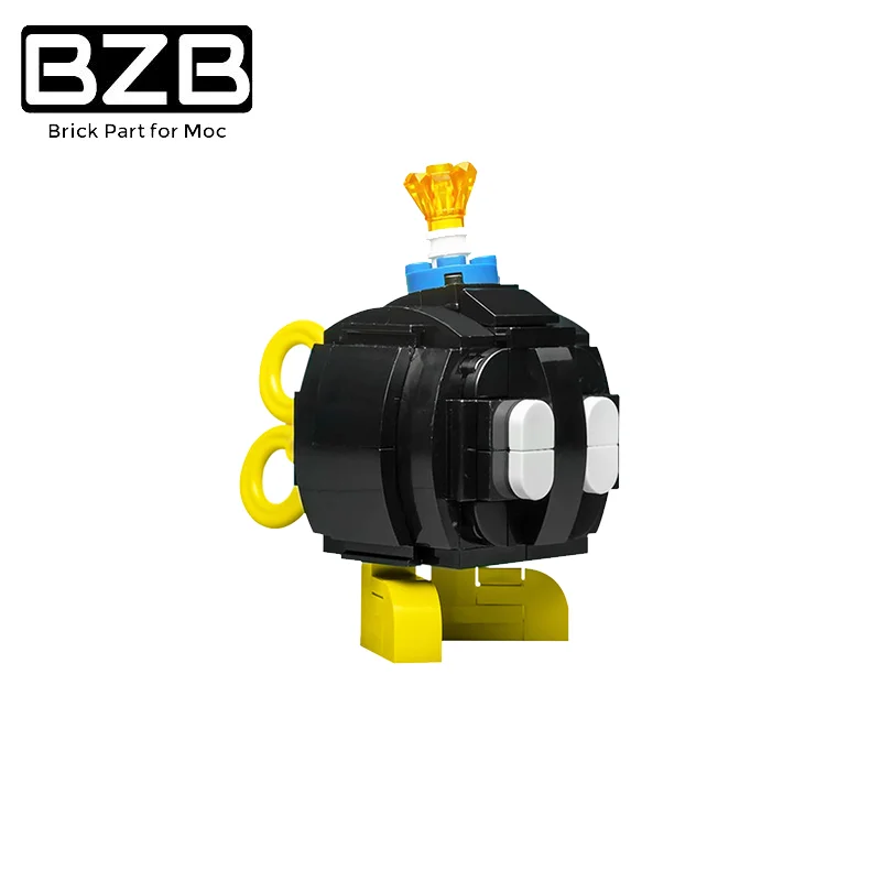 

MOC-21520 Online Game Cartoon Black Character Building Block Model Bricks Parts Decoration Kids Brain Games DIY Toys Best Gifts