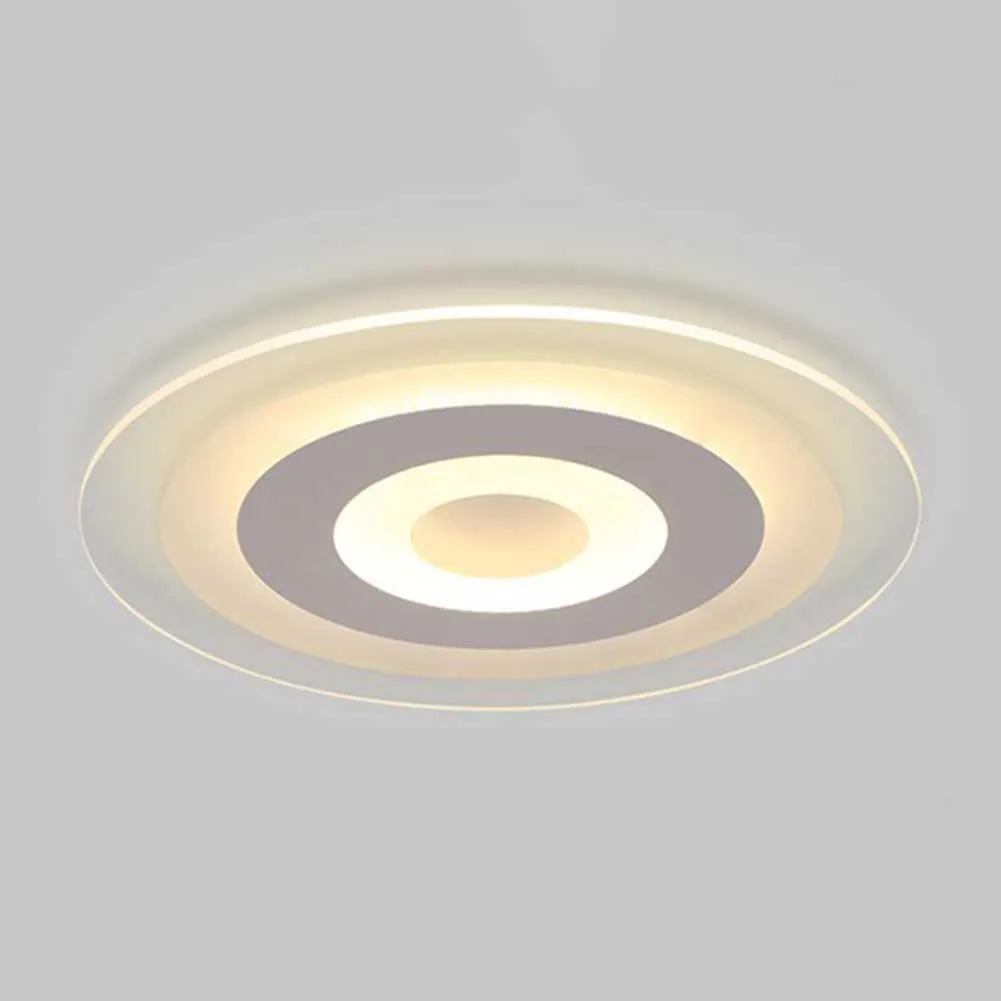 

Современный домашний декор, светильник для спальни, акриловый светильник, модная лампа для гостиной, Ультратонкий круглый светодиодный ноч...