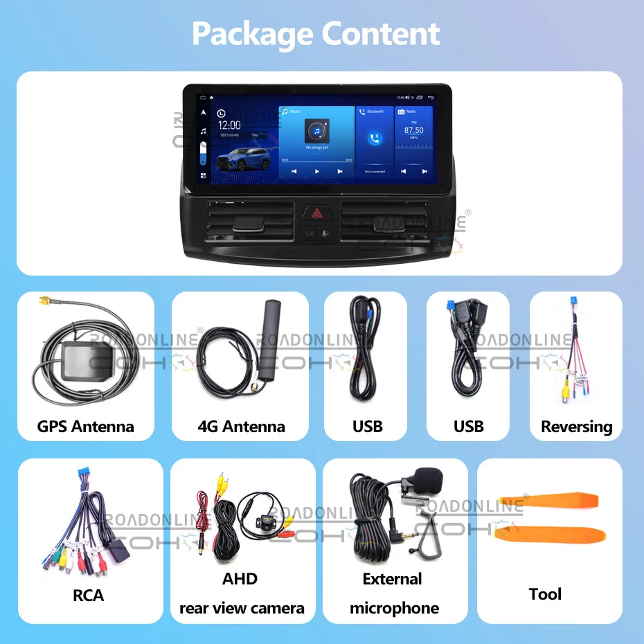 Фото Аудиосистема Android для Buick Regal 2009-2013, Android 14, 12.3 дюйма, 8+256 ГБ, мультимедийный проигрыватель, интеллектуальные автомобильные системы №3