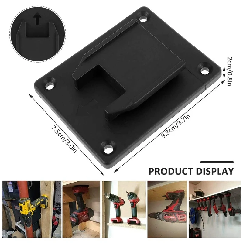 Акция! 10 шт./упаковка держатель аккумулятора подставка для Dewalt 20 в M18 18