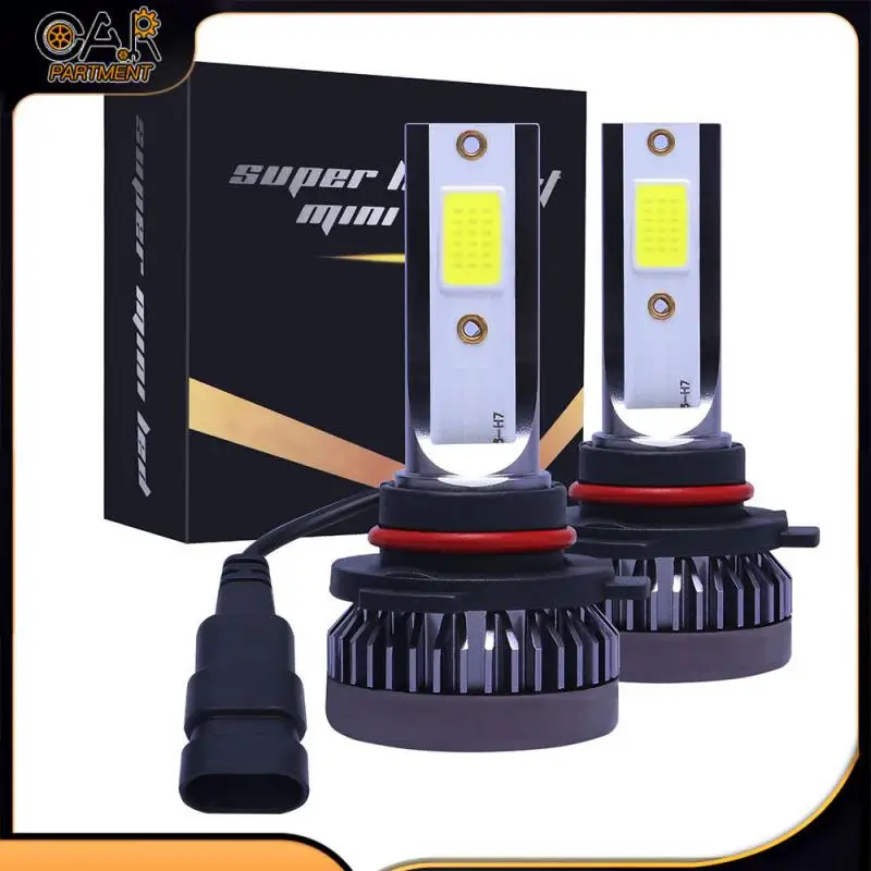 

2Pcs DC 9-32V Led Headlight Bulbs H7 LED Car Lights 9005 HB3 6000K 90W 12000LM Auto Headlamps LEDs