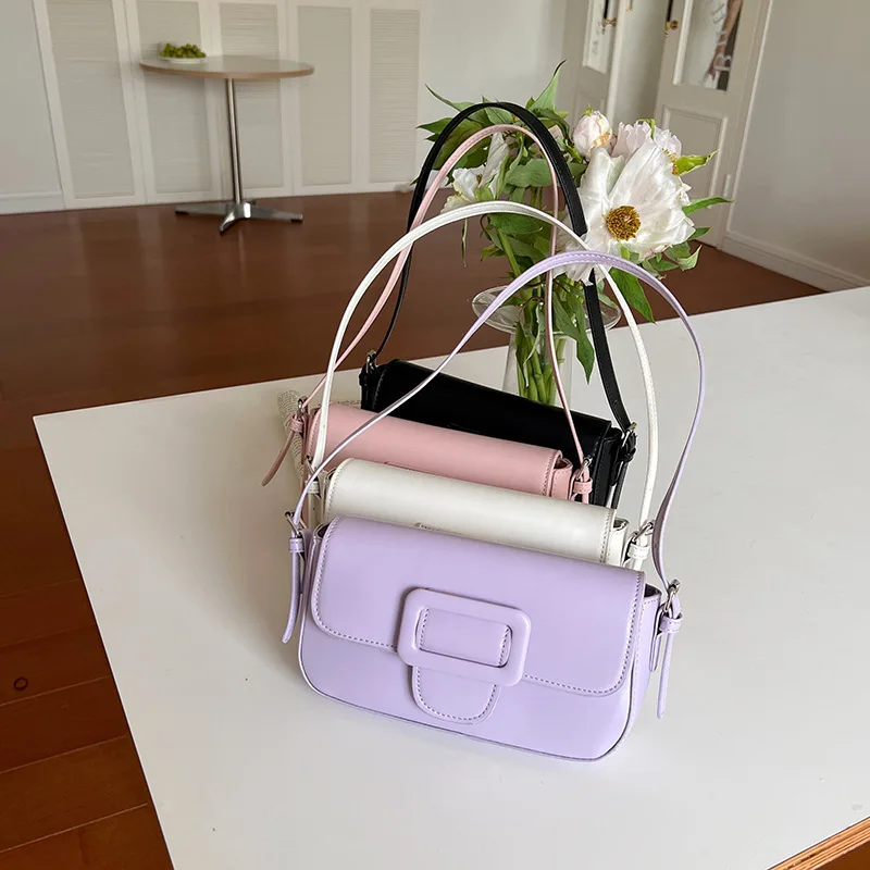 

Женская вместительная сумка 2023 новый дизайн Модная ретро сумка на одно плечо подмышки минималистичный Кембриджский кросс-боди кожа