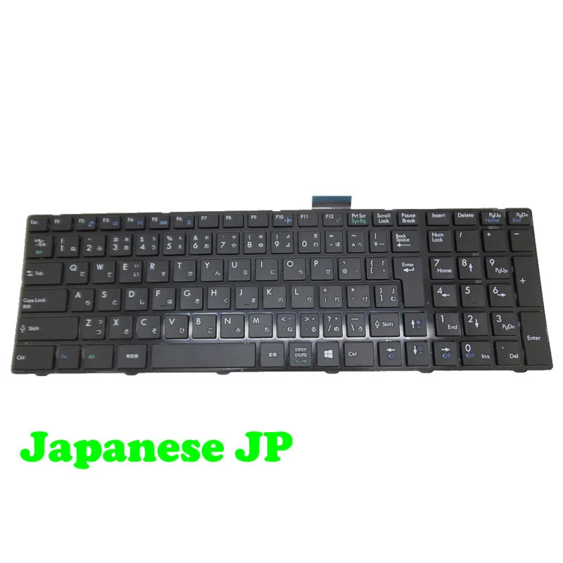 Japanese JP английская стандартная клавиатура для MSI GP60 2QF GE60 0NC 0ND GE70 2OE GE640C CR60 CR61 0M 2M 3M 6ML