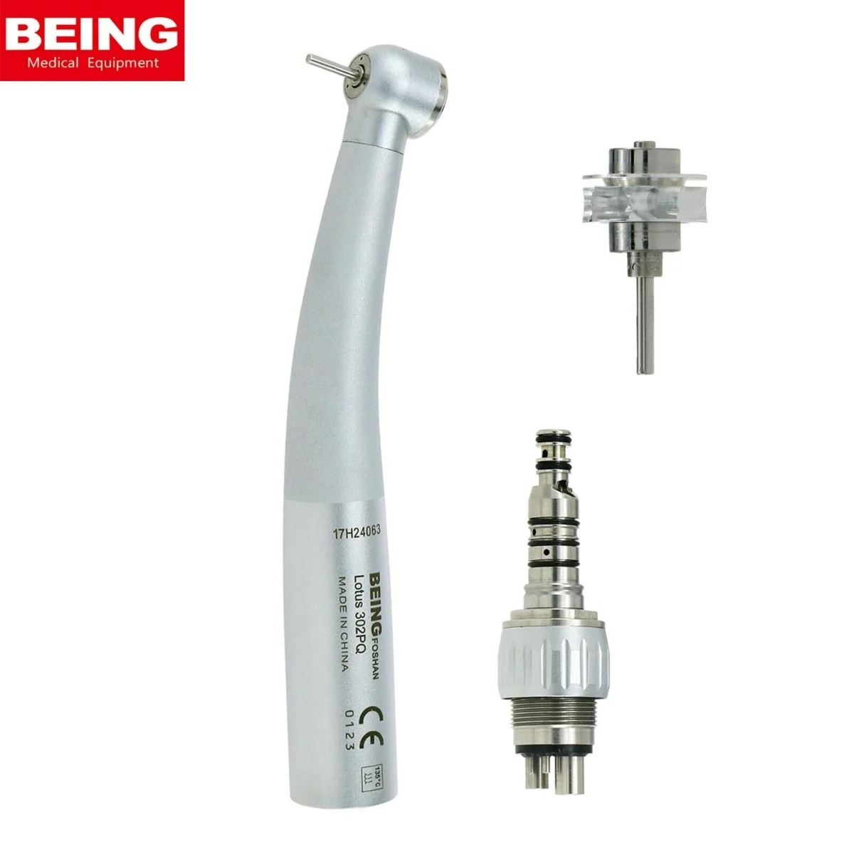 

BEING Dental Push Button High Speed Air Turbine Handpiece Fit KaVo Coupler M4