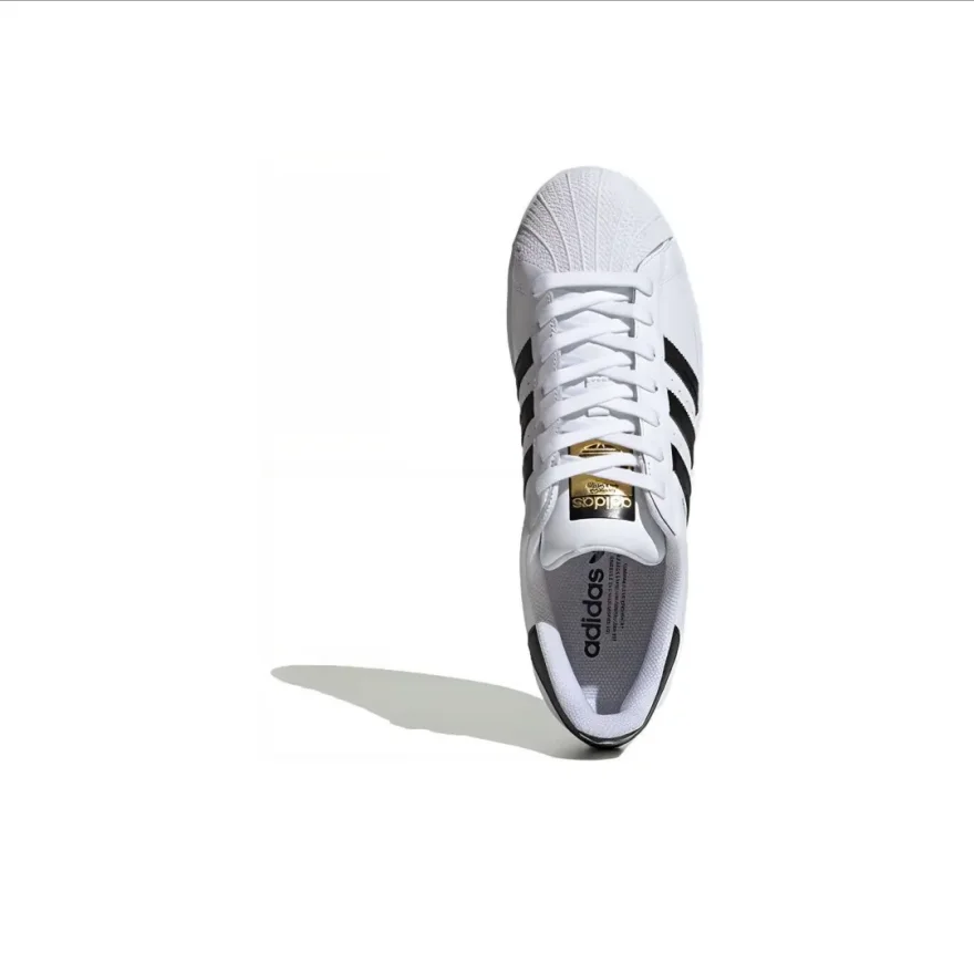 Adidas Shell Head Модные противоскользящие низкие кроссовки унисекс черно-белые