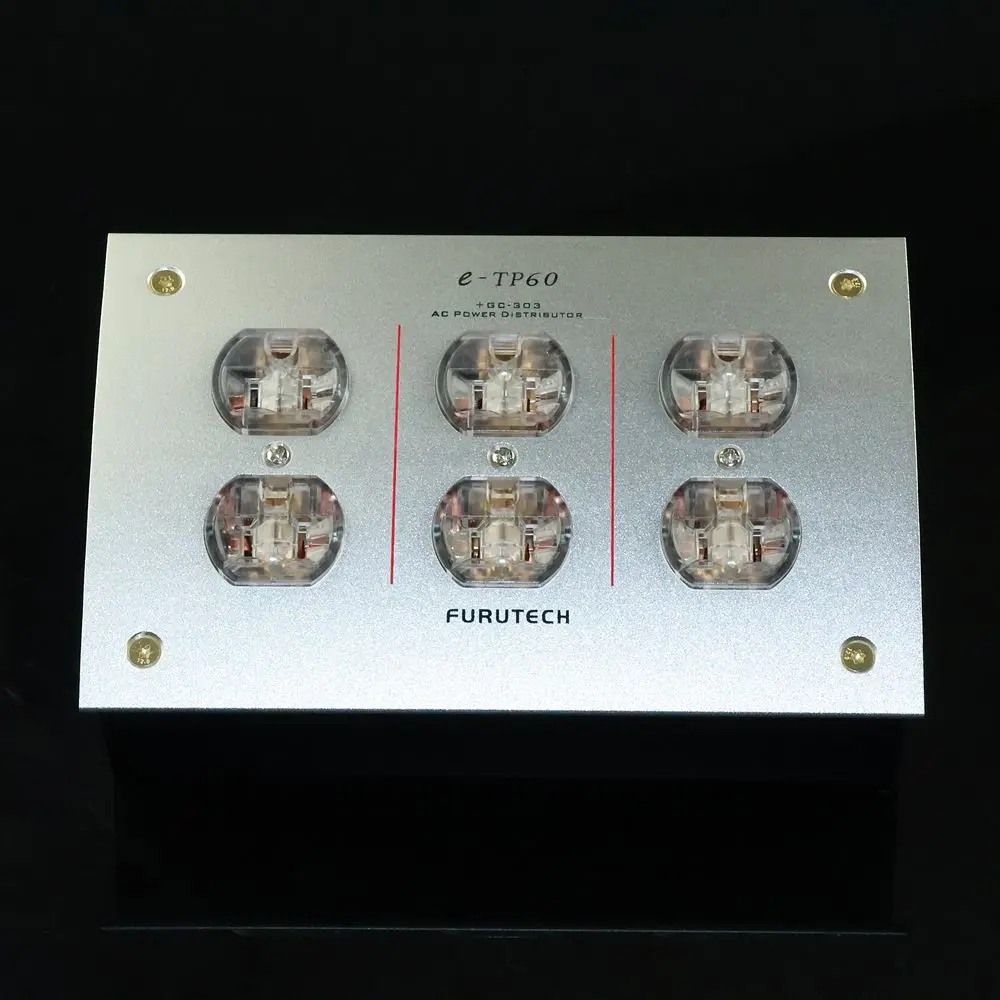 Сетевой фильтр FURUTECH e-TP60 US, стандартный, со встроенным EMI-фильтром, очиститель переменного тока для аудиофильских Hi-Fi аудиосистем (art.: 3920da26fa983) - 3920da26fa983