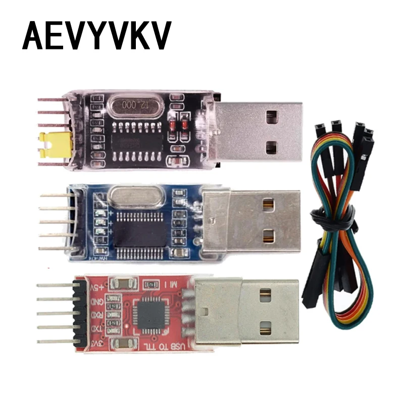PL2303HX CP2102 CH340G USB к TTL PL2303 5-контактный UART модуль для Arduino CP9102