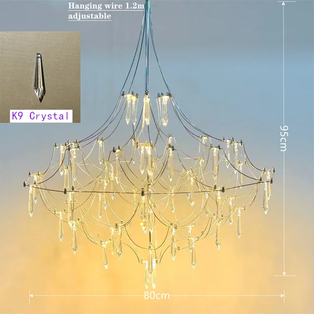 

Подвесная хрустальная лампа MAG I CBEANS Deluxe