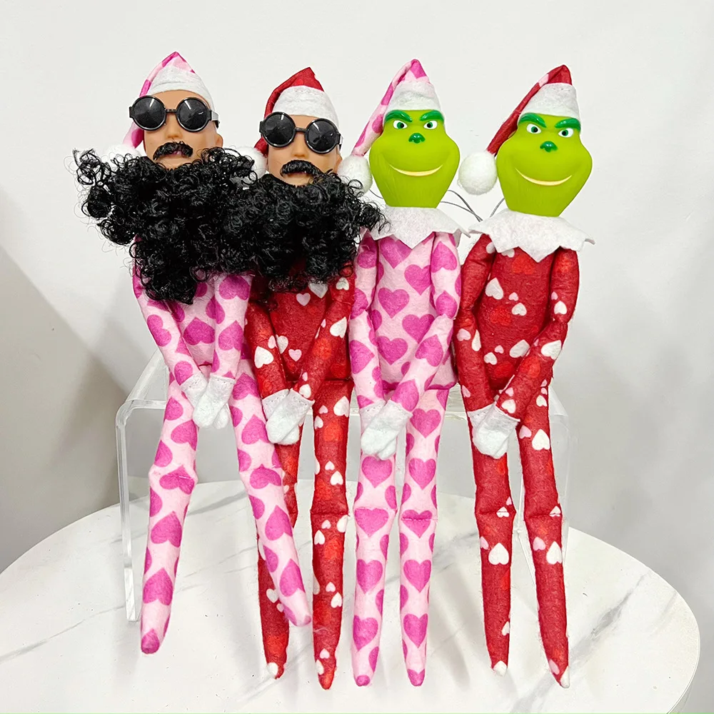 Плюшевые украшения для куклы эльфа на День святого Валентина игрушка бороды с