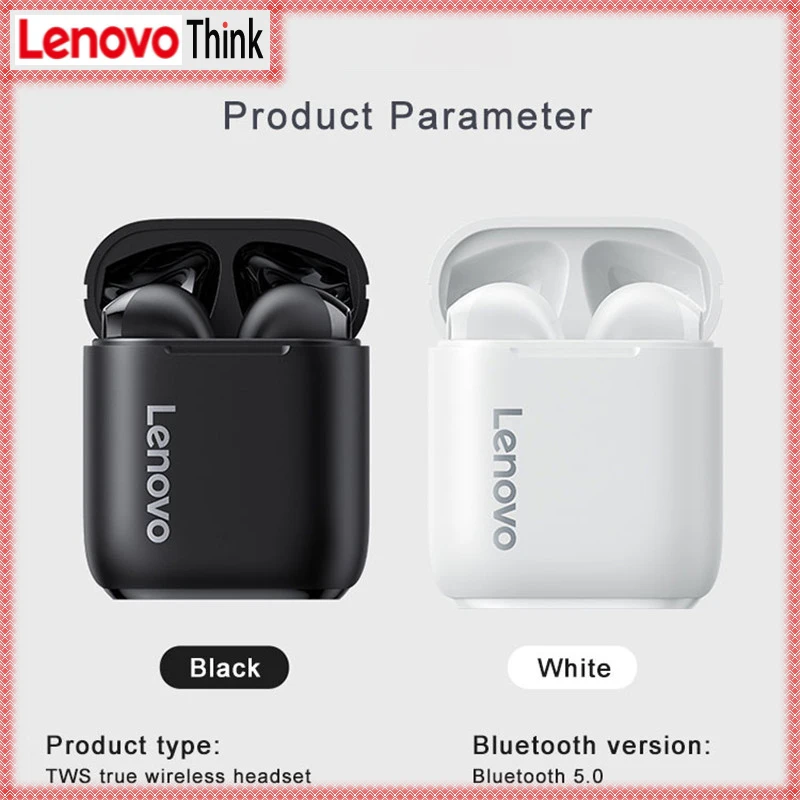 Оригинальные новые беспроводные наушники Lenovo LP2 TWS Bluetooth 5,0 двойной стерео бас сенсорный LP1 обновленный IPX5 Life водонепроницаемый двойной микрофон