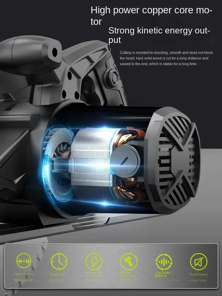 German Schiller Electric Saw - Circular with 7/9/10-Inch Blade and Multi-function for Household Woodworking