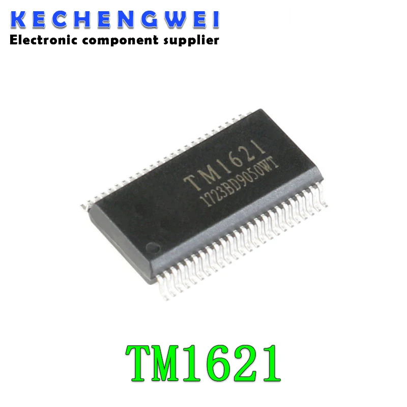 

10 шт./лот TM1621 SSOP48 RAM map 32*4 LCD чип драйвера плотный контакт