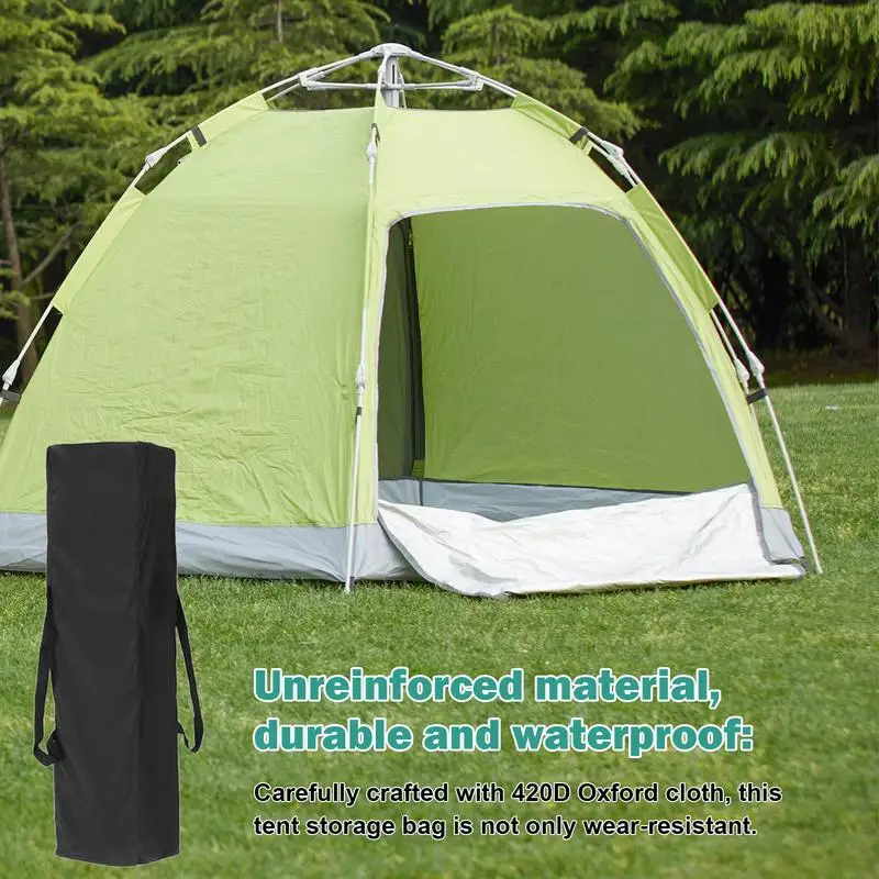 Сумка для палатки водонепроницаемый вместительный держатель кемпинга из ткани