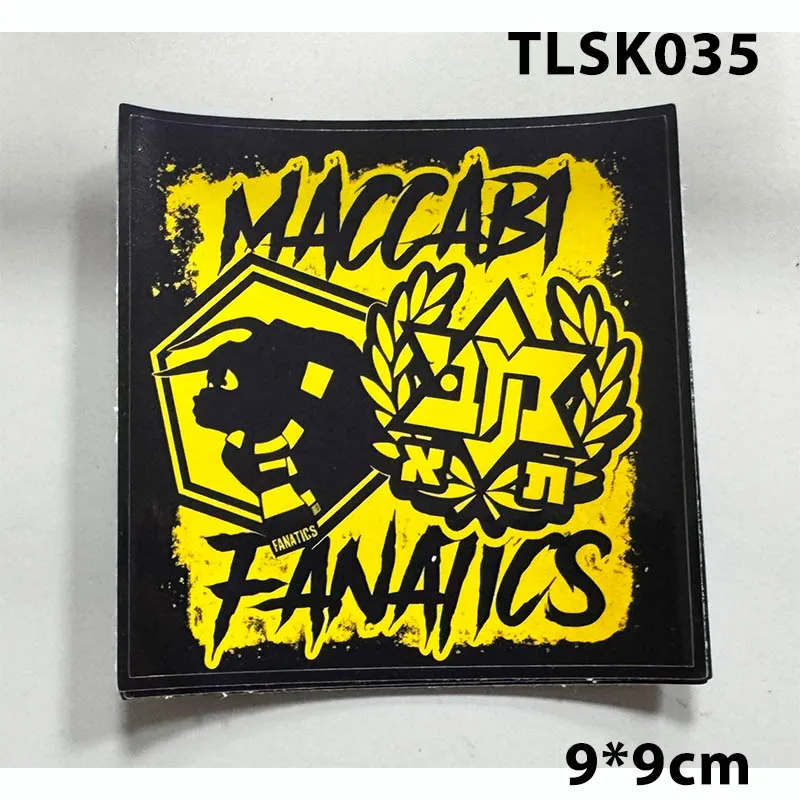 Фото 20 видов наклеек MTA Maccabi Fanatics Tel Aviv The Gate 11 размером 9*9 см, 8*12 см, 5*15 см для сумок, чашек, стен, холодильников TLSK034-53 №3