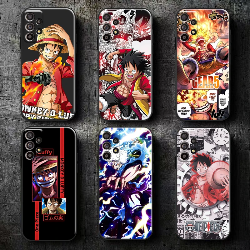 

Японский Аниме One Piece Luffy чехол для телефона Samsung Galaxy A11 M11 A12 M12 A21 A21S A22 A31 A32 A51 A52 A70 A71 A72 цвет черный