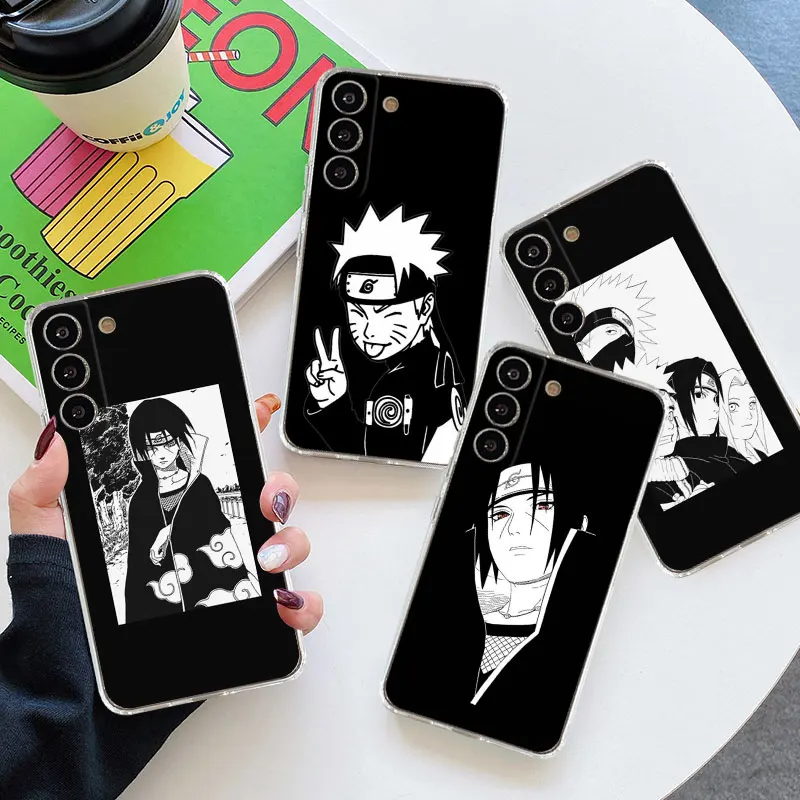 

Anime Naruto Hatake Clear Case For Samsung Galaxy S23 S22 S20 FE S21 S10 Plus S23Ultra S23Plus Phone Shell Coque