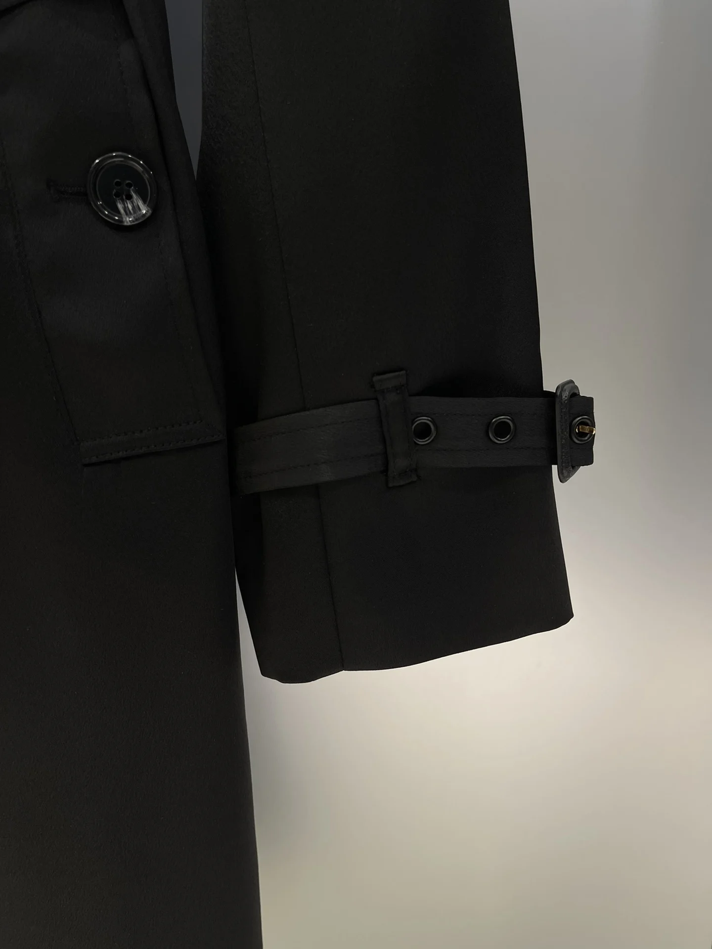 2024 осенне-зимний новый плащ средней длины со шнуровкой на талии и лацканами 1020