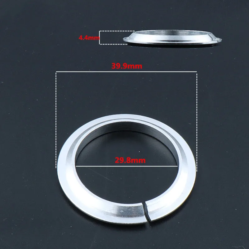 Базовое кольцо гарнитуры для ванны алюминиевый сплав велосипедная черная