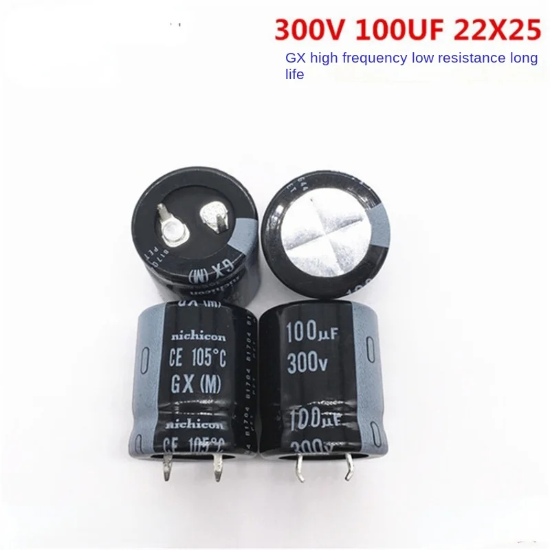 1 шт. 300 В 100 мкФ 22X25 Nikon электролитический конденсатор 22*25 вместо 400