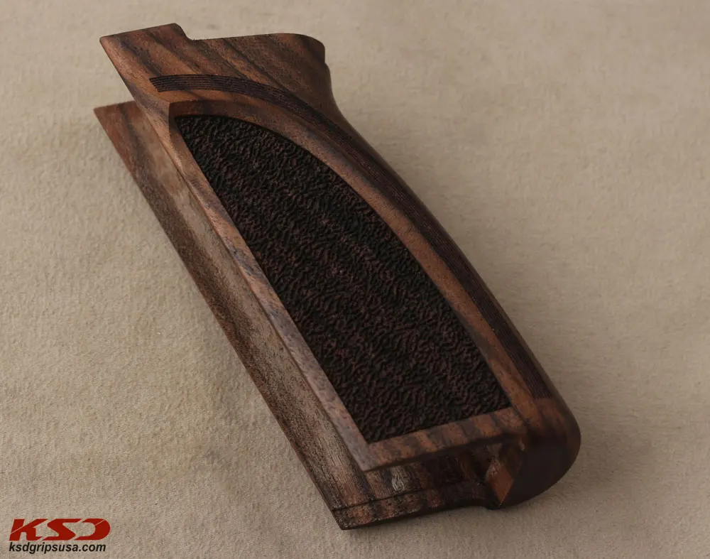 

Ksd Browning HP-DA / BDA9 Model Compatible Walnut Grip for Replacement