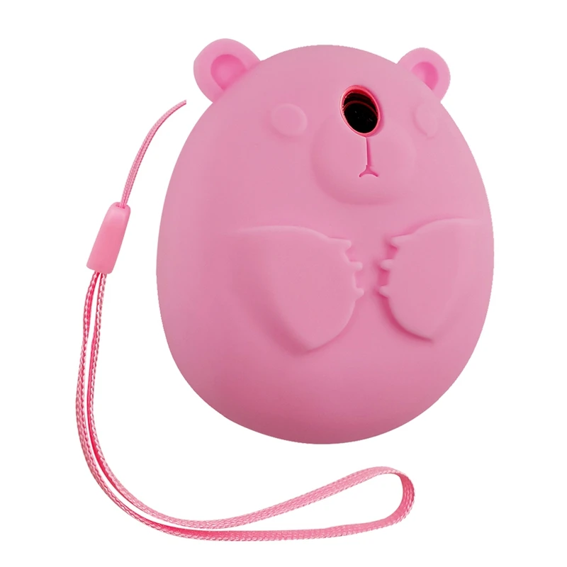 

SEWS-Silicone Case For Tamagotchi Pix Virtual Electronic Pet Machine Protective Cover Shell Waterproof Case With Lanyard