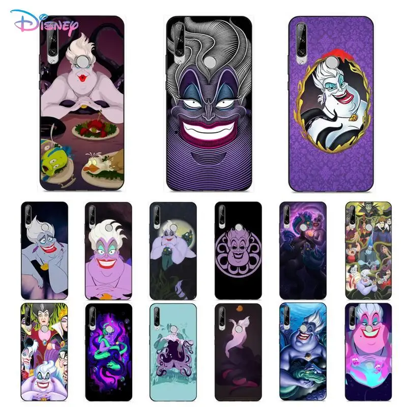 

Disney Ursula Villains Phone Case for Huawei Y 6 9 7 5 8s prime 2019 2018 enjoy 7 plus